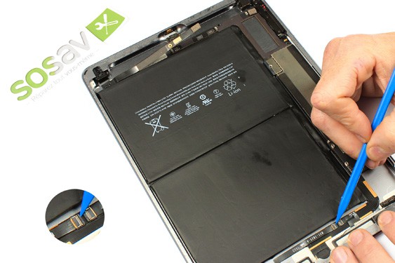 Guide photos remplacement batterie iPad Air 1 WiFi (Etape 37 - image 1)