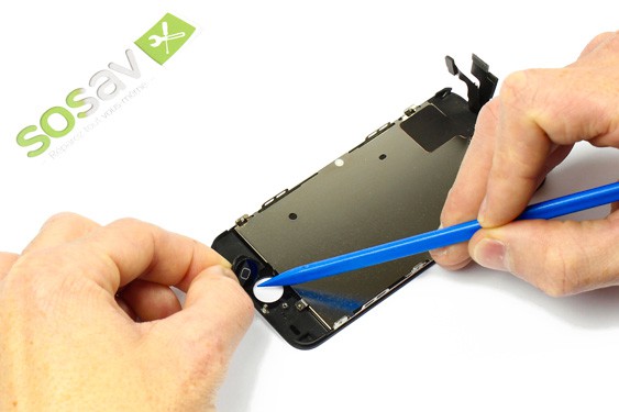 Guide photos remplacement bouton home  iPhone 5C (Etape 13 - image 1)