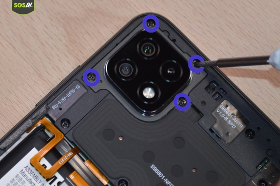 Guide photos remplacement batterie Galaxy A22 (5G) (Etape 4 - image 1)