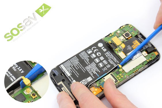 Guide photos remplacement batterie Nexus 4 (Etape 9 - image 2)