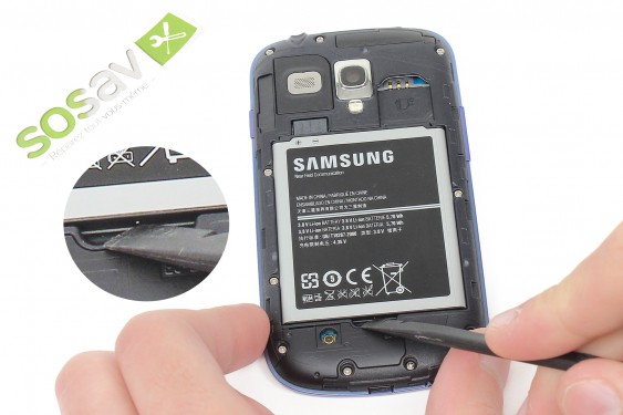 Guide photos remplacement vibreur Samsung Galaxy S3 mini (Etape 3 - image 1)