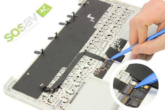 Guide photos remplacement clavier MacBook Air 11" Fin 2010 (EMC 2393) (Etape 55 - image 1)