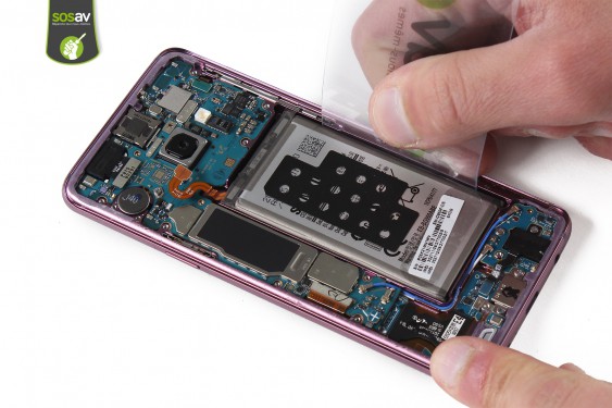 Guide photos remplacement haut-parleur interne Galaxy S9 (Etape 15 - image 1)