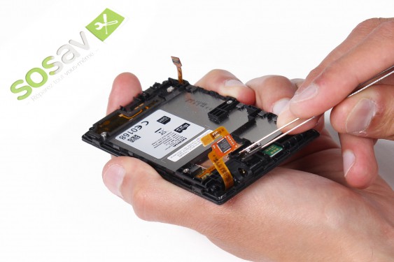 Guide photos remplacement haut-parleur interne Lumia 520 (Etape 15 - image 1)