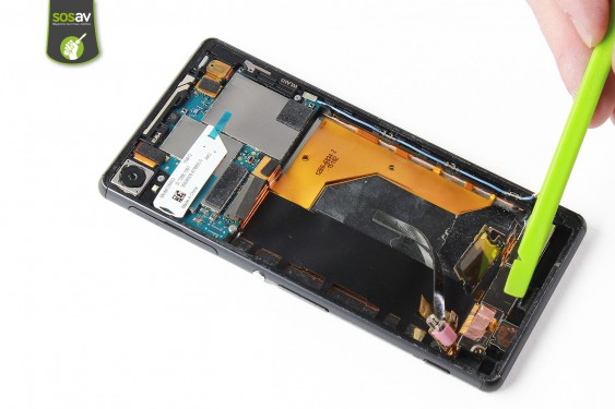 Guide photos remplacement nappe power / volume / micro Xperia Z3 (Etape 26 - image 1)