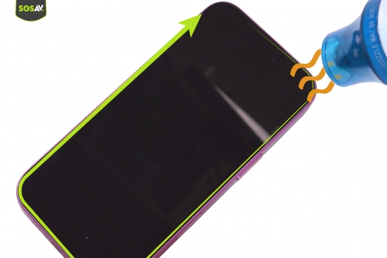 Guide photos remplacement ecran seul iPhone 16 (Etape 5 - image 1)