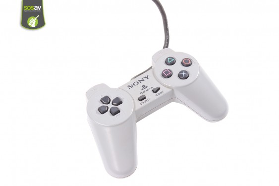 Guide photos remplacement boutons l2 et r2 Manette Playstation 1 (Non dualshock) (Etape 1 - image 1)