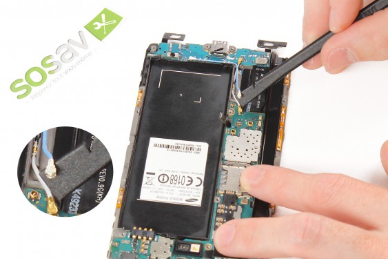 Guide photos remplacement caméra avant + capteur de proximité et luminosité  (Etape 20 - image 2)