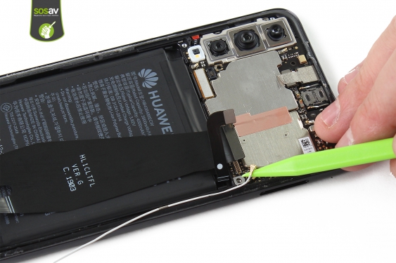 Guide photos remplacement câble d'interconnexion gsm Huawei P20 Pro (Etape 15 - image 4)