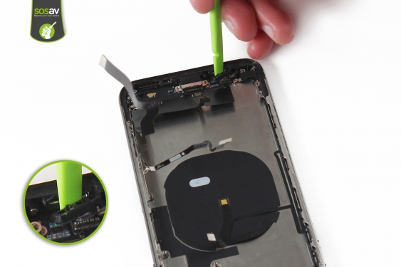 Guide photos remplacement antenne supérieure droite iPhone XS Max (Etape 27 - image 2)
