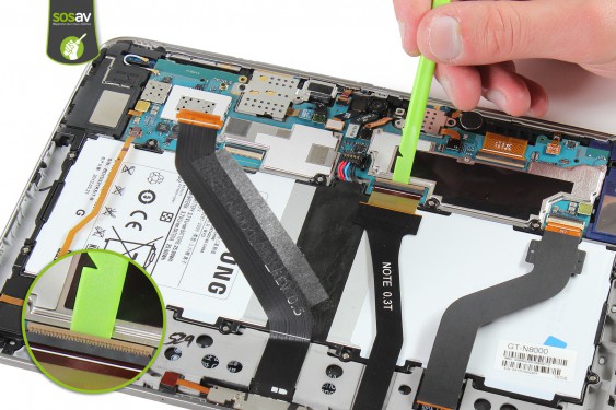 Guide photos remplacement batterie Galaxy Note 10.1 (Etape 12 - image 1)