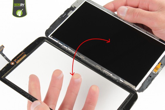 Guide photos remplacement vitre tactile Galaxy Tab 3 7" (Etape 17 - image 2)