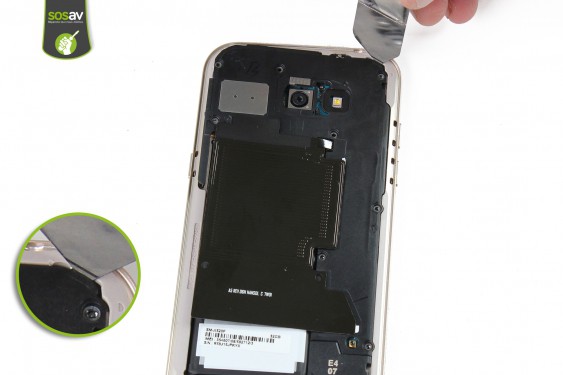 Guide photos remplacement vibreur Samsung Galaxy A5 2017 (Etape 8 - image 3)