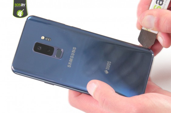 Guide photos remplacement démontage complet Galaxy S9+ (Etape 2 - image 2)