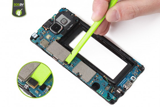 Guide photos remplacement nappe connecteur de charge Samsung Galaxy A5 (Etape 32 - image 2)
