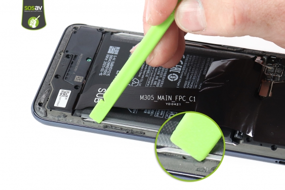 Guide photos remplacement capteur d'empreinte + châssis interne Redmi Note 10 (Etape 14 - image 1)