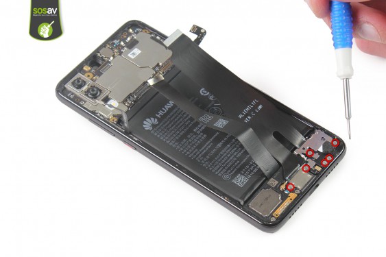 Guide photos remplacement démontage complet Huawei P20 (Etape 8 - image 1)