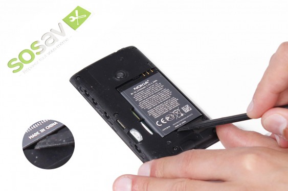 Guide photos remplacement carte sim Lumia 520 (Etape 4 - image 1)