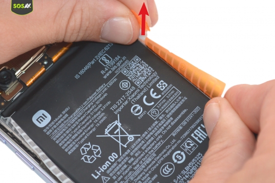 Guide photos remplacement batterie Redmi Note 14 (Etape 5 - image 3)