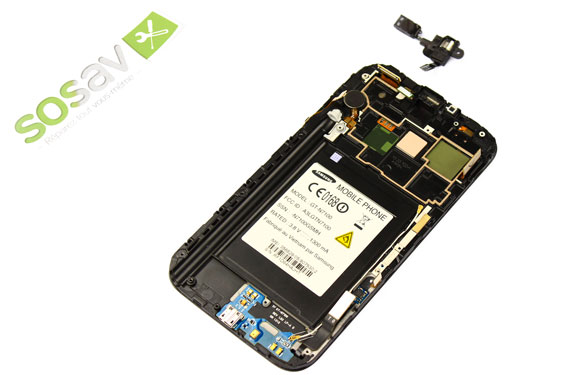 Guide photos remplacement prise jack + haut-parleur interne  (Etape 22 - image 1)