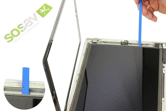 Guide photos remplacement châssis de vitre iPad 3 WiFi (Etape 6 - image 1)