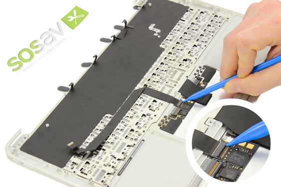 Guide photos remplacement clavier MacBook Air 11" Fin 2010 (EMC 2393) (Etape 55 - image 2)