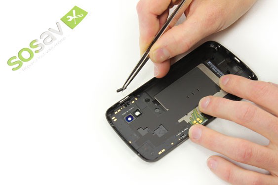 Guide photos remplacement bouton power Nexus 4 (Etape 5 - image 3)