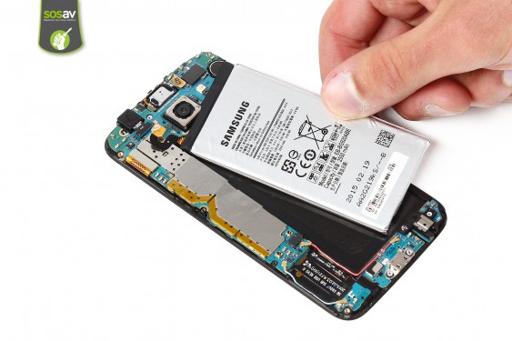 Guide photos remplacement batterie Samsung Galaxy S6 (Etape 10 - image 3)