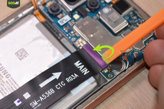 Guide photos remplacement batterie Galaxy A53 (Etape 6 - image 1)