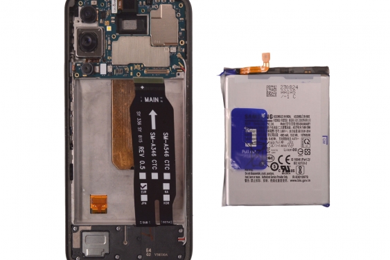 Guide photos remplacement batterie Galaxy A54 (Etape 6 - image 5)
