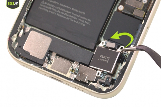 Guide photos remplacement connecteur de charge iPhone 15 (Etape 7 - image 2)