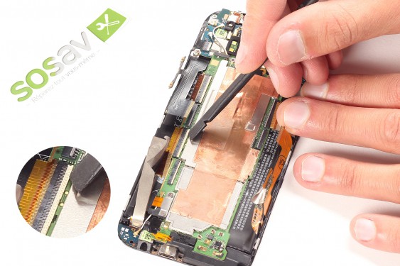 Guide photos remplacement bloc haut-parleur externe HTC one M8 (Etape 16 - image 1)