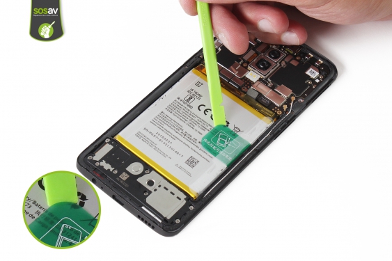 Guide photos remplacement batterie OnePlus 6 (Etape 11 - image 1)
