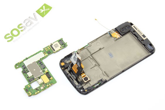 Guide photos remplacement nappe bouton power Nexus 4 (Etape 20 - image 1)