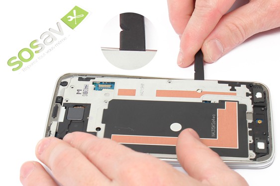 Guide photos remplacement connecteur de charge Samsung Galaxy S5 (Etape 24 - image 2)