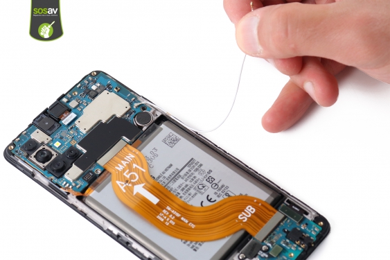 Guide photos remplacement câble d'interconnexion Galaxy A51 (Etape 9 - image 4)