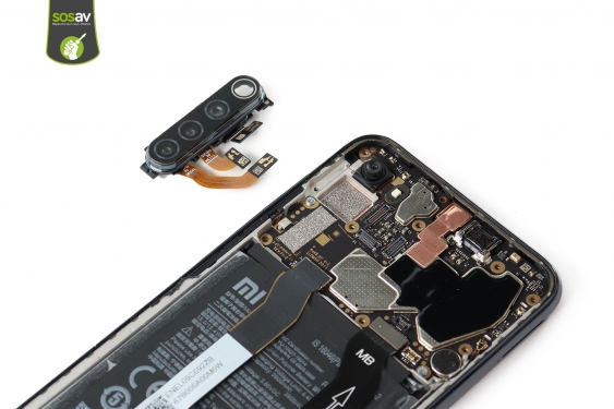 Guide photos remplacement carte mère / caméra arrière (principale) Redmi Note 8T (Etape 13 - image 1)