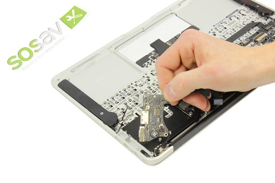 Guide photos remplacement carte d'alimentation (magsafe) MacBook Air 11" Fin 2010 (EMC 2393) (Etape 27 - image 2)