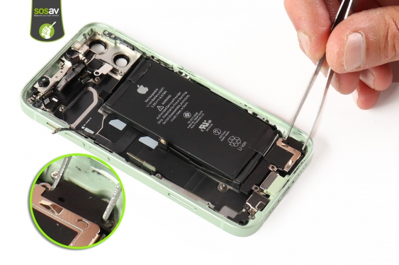 Guide photos remplacement connecteur de charge iPhone 12 Mini (Etape 27 - image 2)