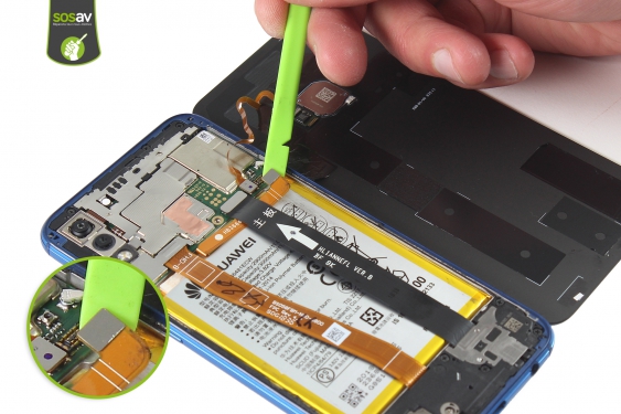 Guide photos remplacement batterie Huawei P20 Lite (Etape 9 - image 2)