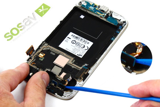 Guide photos remplacement vibreur  Samsung Galaxy S4 (Etape 18 - image 2)