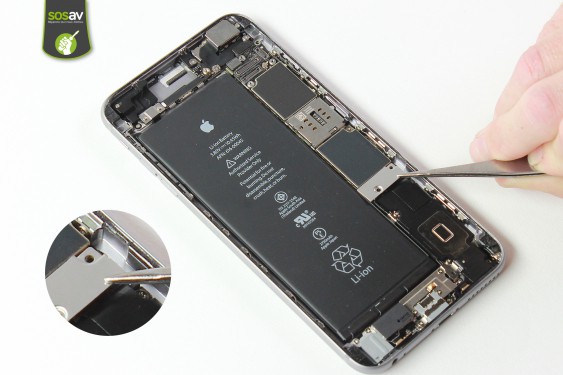 Guide photos remplacement bouton power iPhone 6S Plus (Etape 11 - image 2)