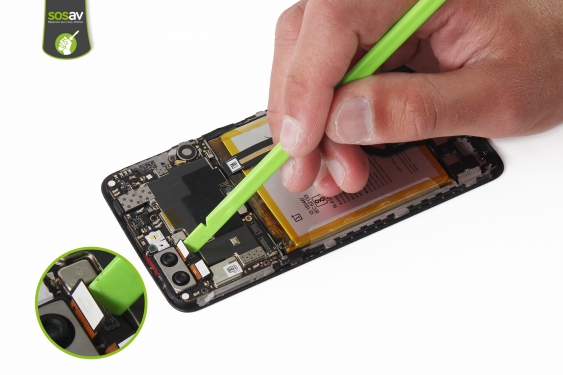 Guide photos remplacement haut-parleur interne OnePlus 5 (Etape 12 - image 4)
