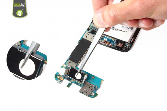 Guide photos remplacement caméra arrière Samsung Galaxy S6 Edge (Etape 13 - image 1)