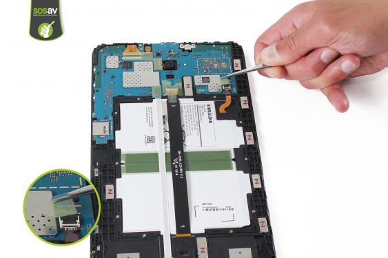 Guide photos remplacement batterie Galaxy Tab A 10.1" (2016) (Etape 10 - image 2)