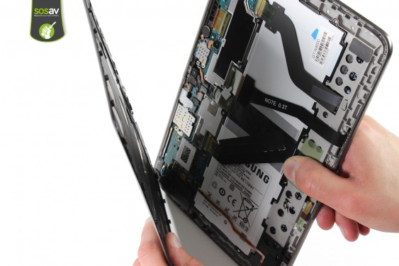 Guide photos remplacement haut-parleur droit Galaxy Note 10.1 (Etape 8 - image 2)