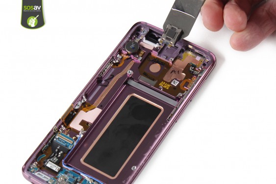 Guide photos remplacement haut-parleur interne Galaxy S9 (Etape 26 - image 3)