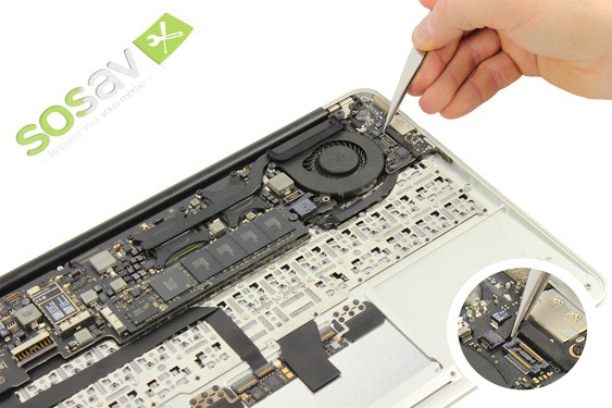 Guide photos remplacement micro MacBook Air 11" Fin 2010 (EMC 2393) (Etape 14 - image 1)