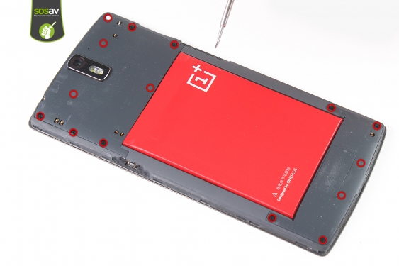 Guide photos remplacement connecteur de charge OnePlus One (Etape 7 - image 1)