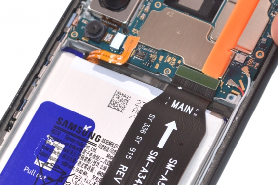 Guide photos remplacement batterie Galaxy A54 (Etape 5 - image 2)
